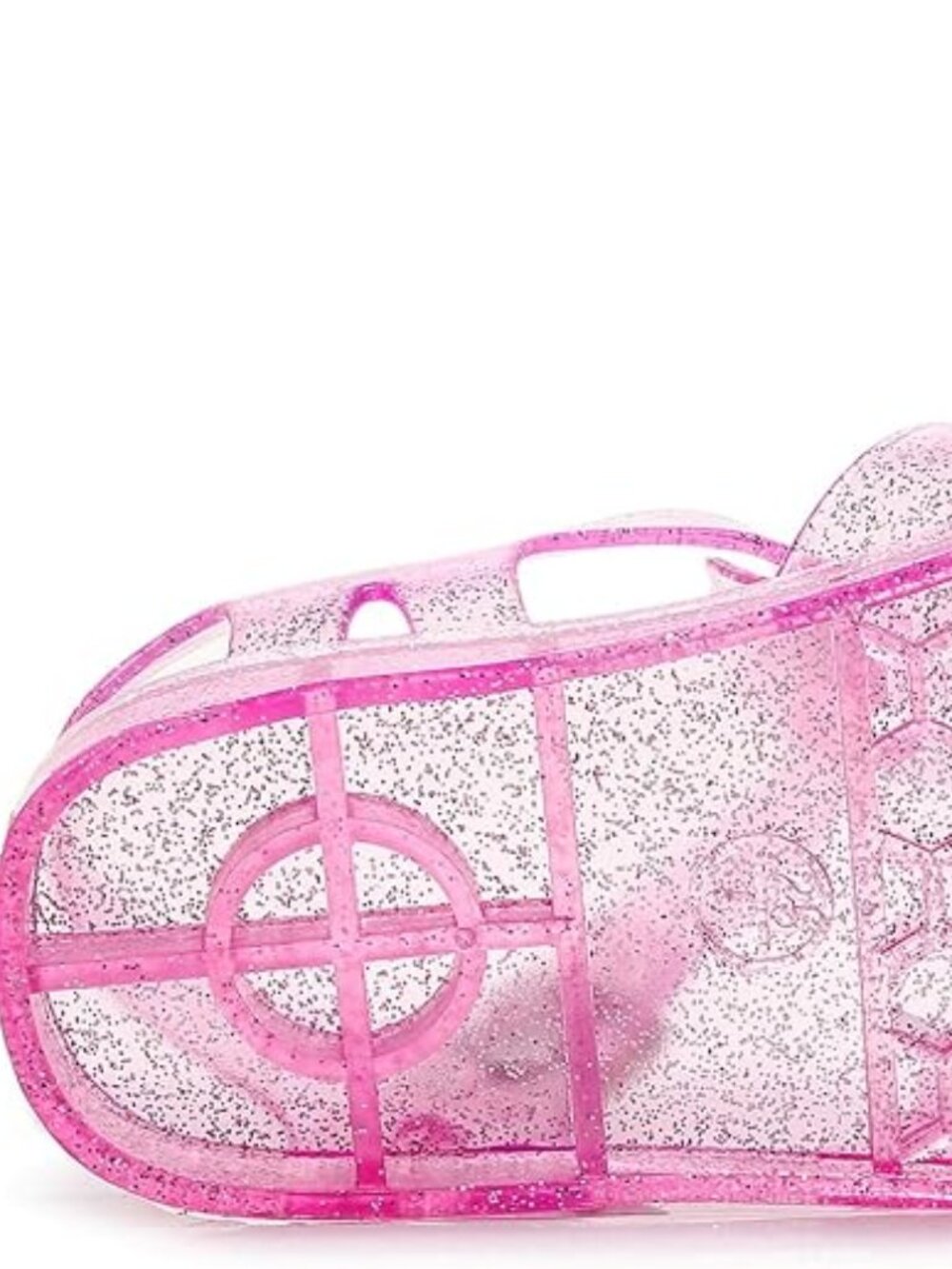 Toddler Girls Jelly Sandals Soft Rubber Sole Closed Toe Summer Shoes size 2 - Picture 2 of 4